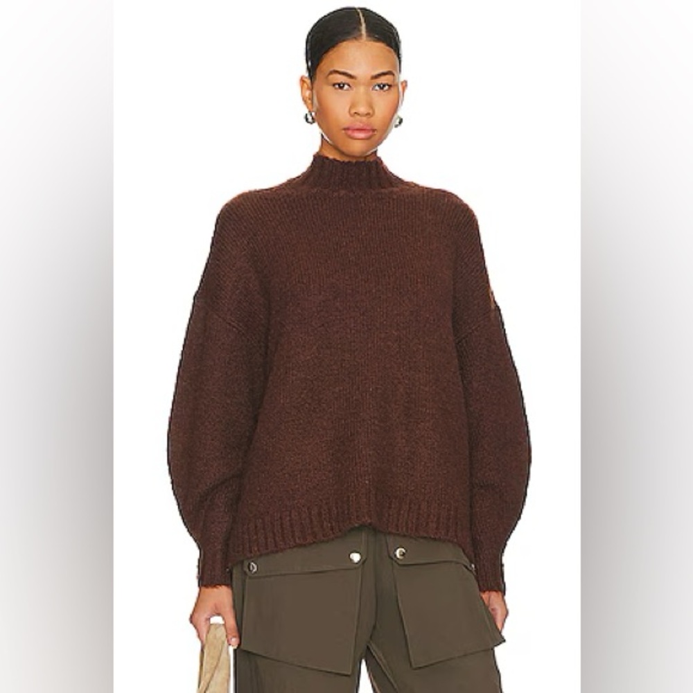 Pistola Carlen Mock Neck Sweater; Medium